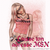 si tu cherche une amitie laisse ton adresse msn.
