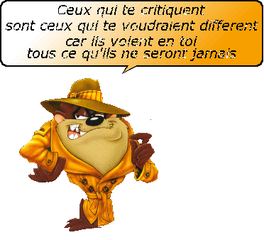 ne critique personne