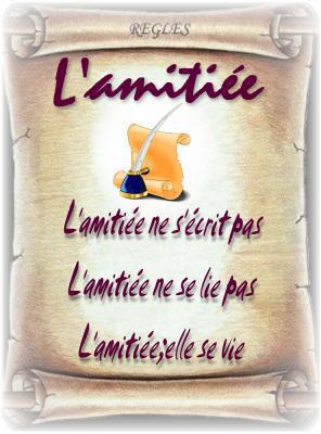 je la remet pour faire comprendre a certaine personne car bcps ne comprenne pas se que veus dire l'amitie.