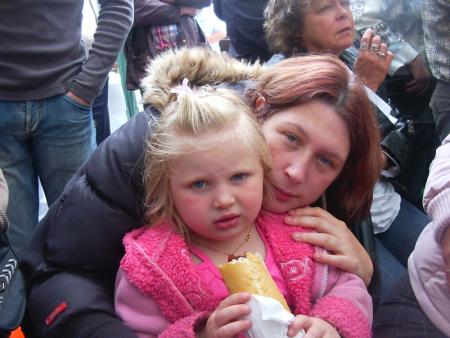 ma fille et sa marraine(ma meilleure amie d'enfance).