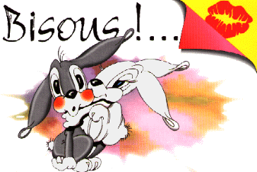 bisou a tous ceux que j'aime.