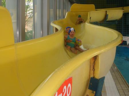 mes enfants au tobogan.