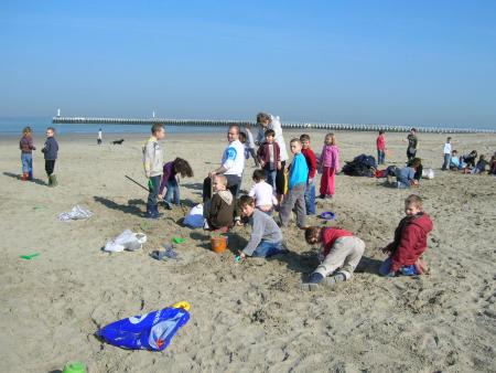 voyage a la mer avec l'ecole mars 2007