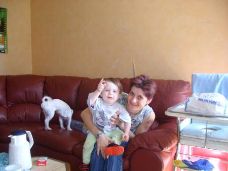 ma copine titia avec mon neveu ilan.