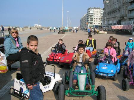 voyage a la mer avec l'ecole mars 2007