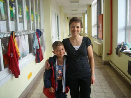 anthony et son institutrice.