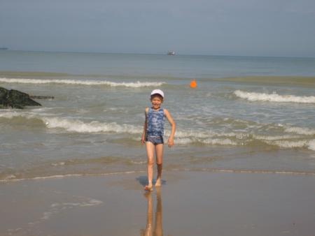 notre journee a la mer 08/07/2007.