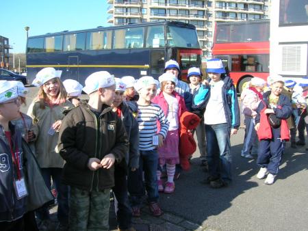 voyage a la mer avec l'ecole mars 2007