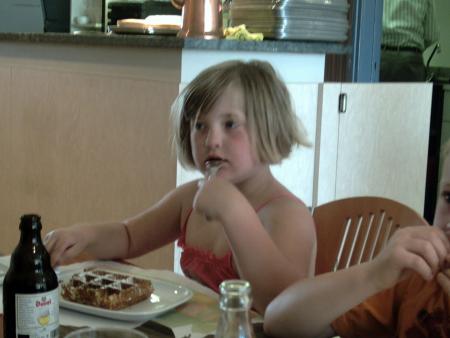 sarah la fille de christelle