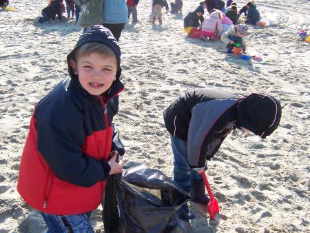 voyage a la mer avec l'ecole mars 2007