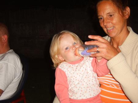 ma fille et sa mimie d'amour.