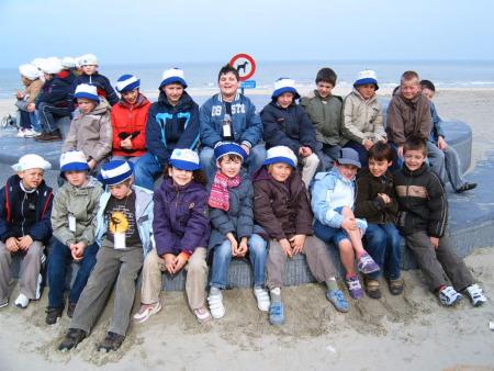 voyage a la mer avec l'ecole mars 2007