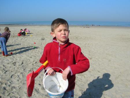 voyage a la mer avec l'ecole mars 2007