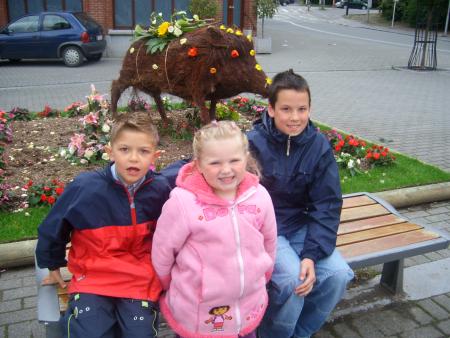 anthony oceane et leur copain samuel.