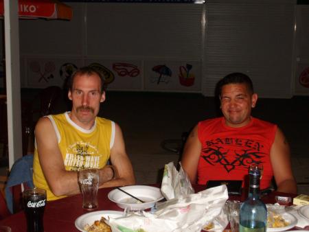 jf et mick en vacance a palavas.