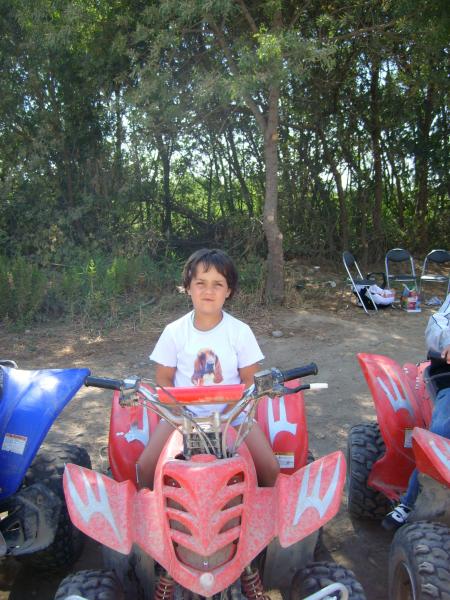 lindsay en quad en vacance